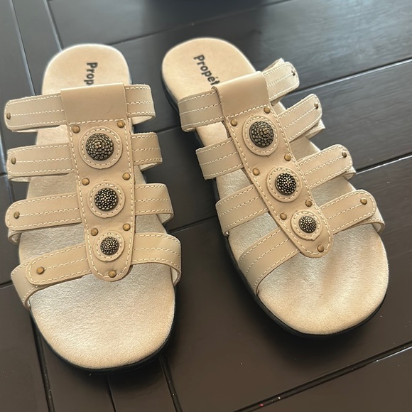 Quality travel double comfort beautiful new adjusting velcro sandals - Picture 1 of 10